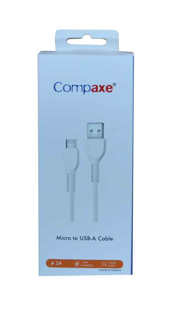 Compaxe CTK-SLU Usb To Lightning 3 Amper (Küçük Kutulu) Kablo