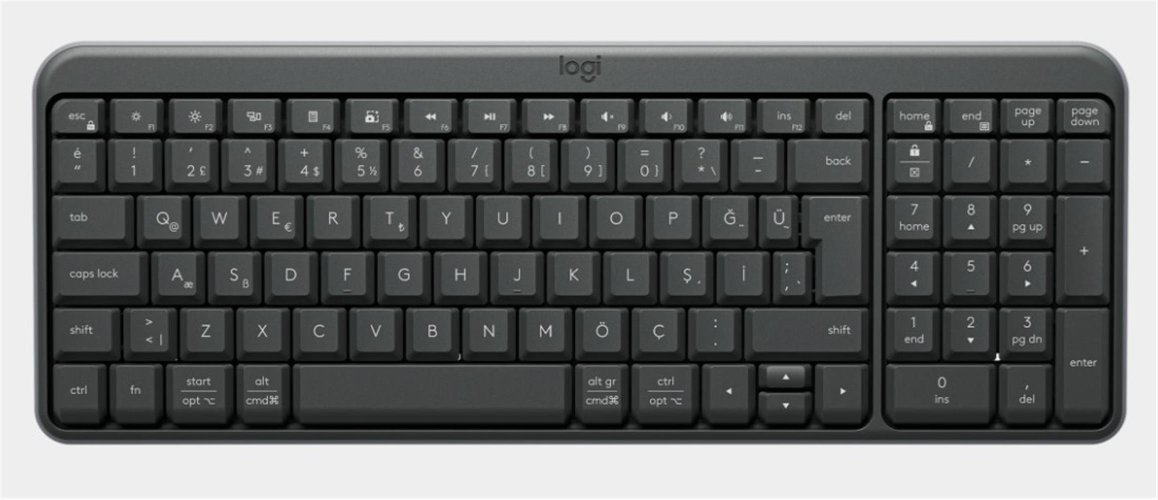 Logitech 920-013460 K250 Kablosuz Bluetooth Siyah Klavye