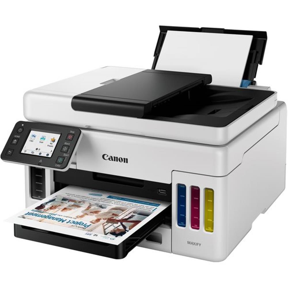 Canon GX6140 Yazıcı-Tarayıcı-Fotokopi Renkli Mürekkep Tanklı Yazıcı WI-FI Ethernet