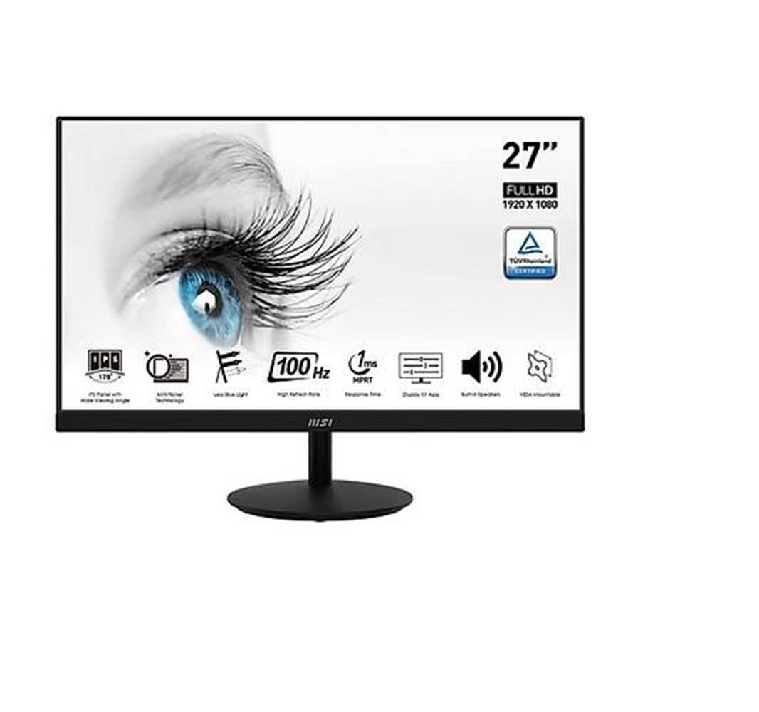 Msi 27" Pro MP271A 1920x1080 100Hz 1ms HDMI VGA DP IPS Monitör